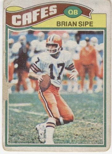 1977 Topps Mexican Brian Sipe Cafes De Cleveland # 259
