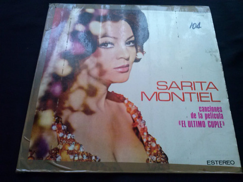 Lp Sarita Montiel Canciones De La Pelicula El Ultimo Cuple