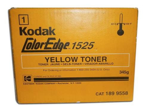 Kodak Coloredge 1525 Toner Yellow 345g Cat 189