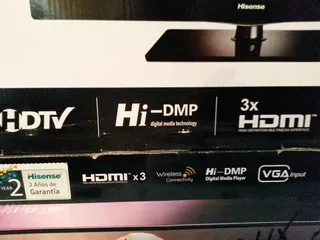 Pantalla Tv Hisense Ultra Slim 40 Pulgadas Fhd Smart Tv Hdmi