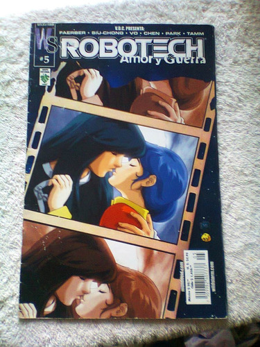 Robotech #5 Amor Y Odio  Comic De Editorial Vid