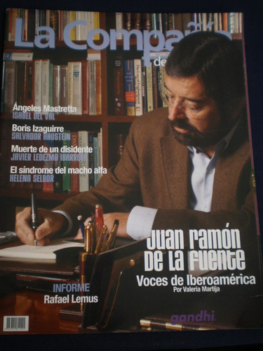 Revista La Compañía De Los Libros Juan Ramón De La Fuente