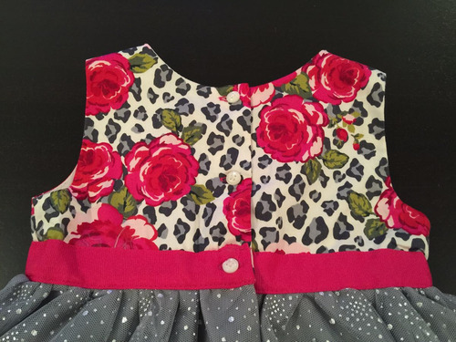 Childrens Place Vestido De Fiesta Con Tul Nena T2 Importado