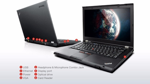 Laptop Lenovo Thinkpad T430s Intel® Core I5-3320m(2,60 Ghz)