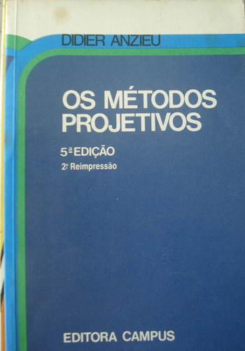 Os Métodos Projetivos De Didier Anzieu (Usado)