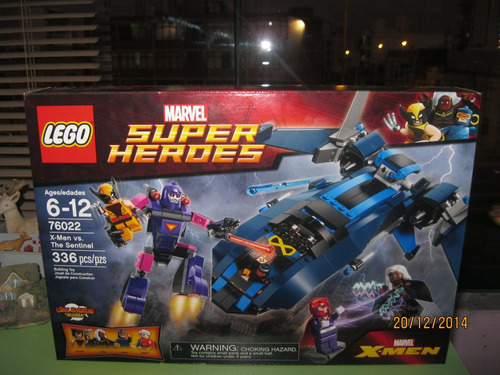 Lego Marvel Super Héroes (336 Pzas.) 76022 X Men Vs Sentinel