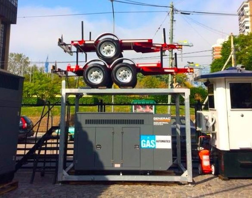 Trailer Para Grupo Electrógeno, Un Eje Carga Hasta 1100 Kg