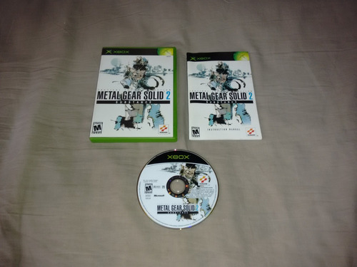 Metal Gear Solid 2 Substance Original Xbox 