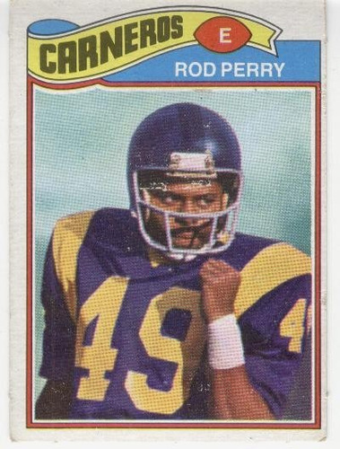 1977 Topps Mexican Rod Perry Carneros De Los Angeles # 197