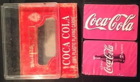 Cocacola Juego De Cartas X 2 Barajas