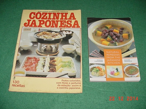 * 2 Livros Para Cozinha Japonesa *