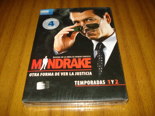 Dvd Serie Mandrake / 1ra Y 2da Temporada (sellado)  4 Dvd