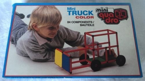 Juego Para Armar Mini Truck Color Mini Quadro 1987 G6