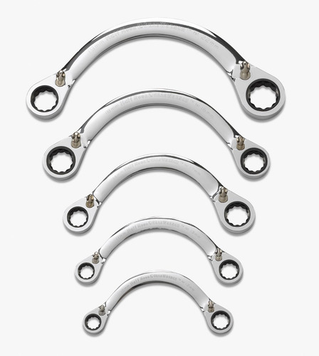 Set De Llaves De Doble Corona Dobles D Media Luna O Tipo U
