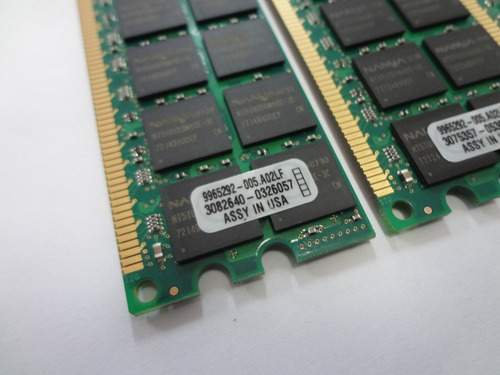 Imagem 4 de 6 de Memoria Servidor 4gb 2x2 Pc2-5300r Kingston Kth-xw9400k2/4g