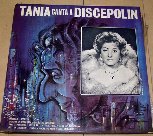 Tania Canta Discepolin Vinilo Lp Excelente Estado Kktus