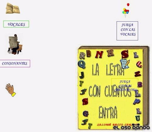 Educativo La Letra Con Cuentos Entra Pdf Cd (envío Digital)