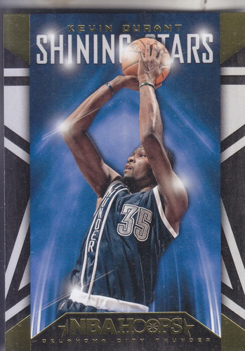 2014-15 Hoops Shining Stars Kevin Durant Thunder