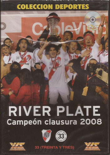 Dvd River Plate Campeon Clausura 2008 Sellado De Fábrica