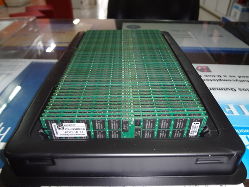 Imagem 2 de 6 de Kit 4gb 2x2gb Pc2-5300r Dell Poweredge R300 / T300 Com Nf