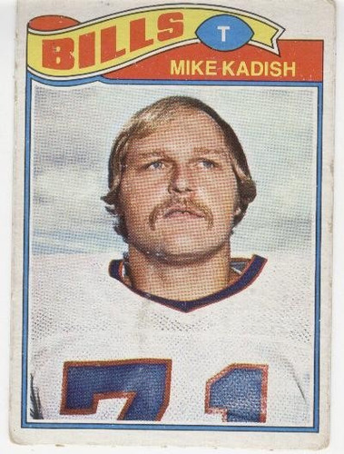1977 Topps Mexican Mike Kadish Bills De Buffalo # 353