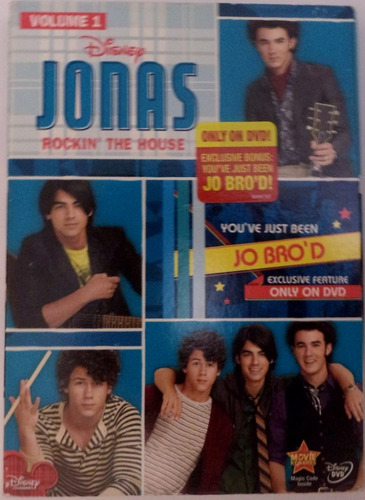 Dvd Disney Volume1 Jonas Brothers R1 Otimo Estado