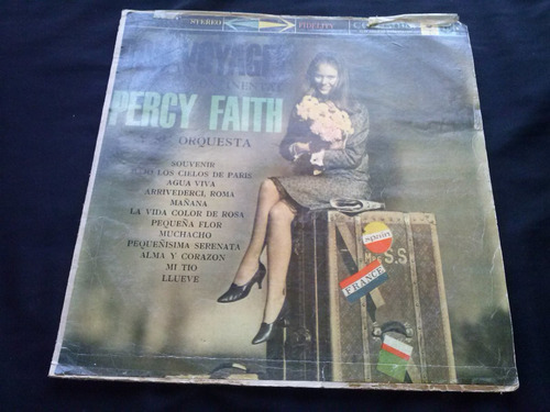 Lp Bon Voyage Souvenir Continental Percy Faith Y Su Orquesta