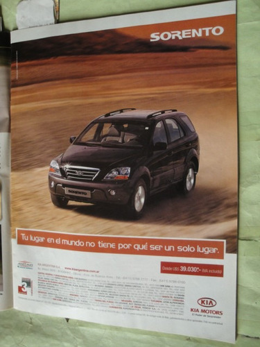 Publicidad Kia Sorento Año 2009