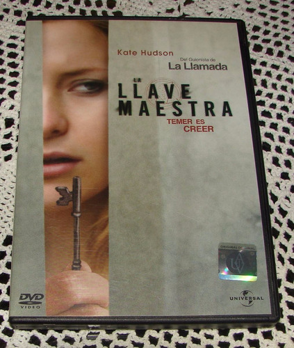 Dvd Original La Llave Maestra - Kate Hudson