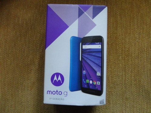 Caixa Vazia Celular Motorola Moto G 3a Geração