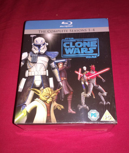 Star Wars The Clone Wars - Seasons 1-4 Complete (blu-ray)