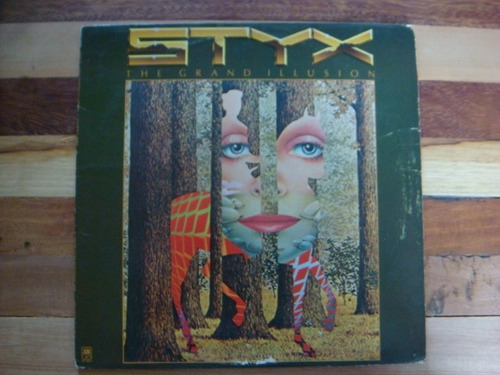Disco De Vinyl Vintage Importado Stix The Grand Ilusion 1977