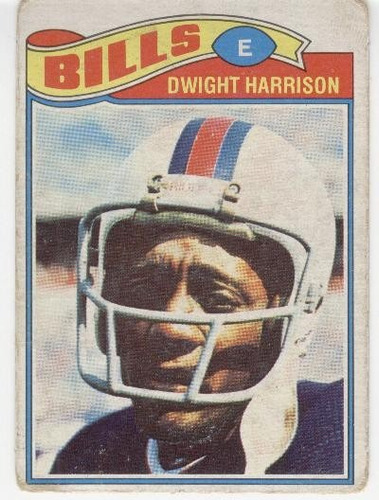 1977 Topps Mexican Dwight Harrison Bills De Buffalo # 82