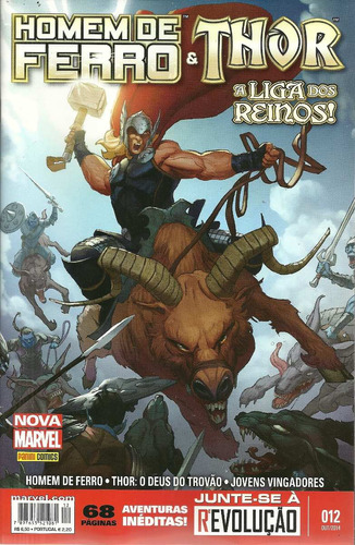 Homem De Ferro & Thor 12 - Panini - Bonellihq Cx115 I19