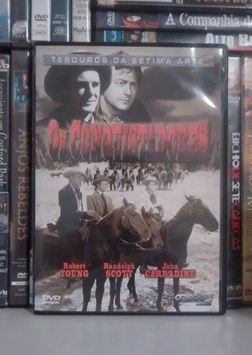 Dvd Raro - Os Conquistadores - Fritz Lang - Robert Young