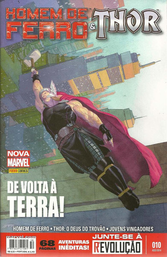 Homem De Ferro & Thor 10 - Panini - Bonellihq Cx121 I19