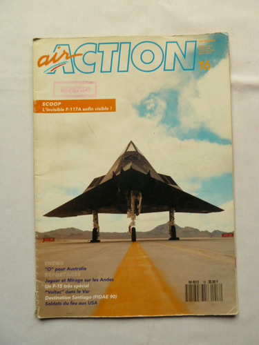 Revista Air Action Francia N°16 1990 Fuerza Aerea