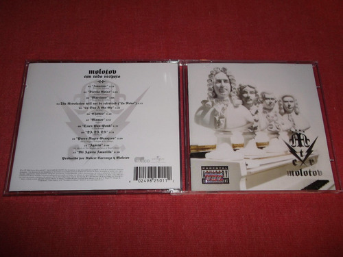 Molotov - Con Todo Respeto Cd Nac Ed 2004 Mdisk