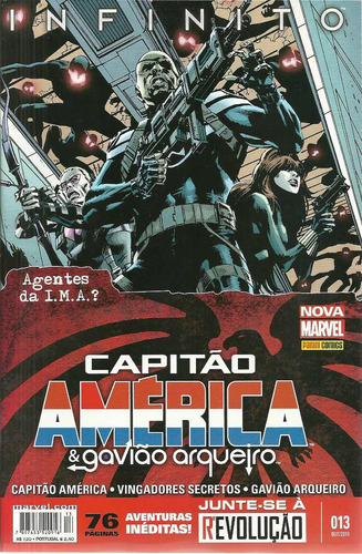 Capitao America 13 Nova Marvel - Bonellihq Cx117 I19