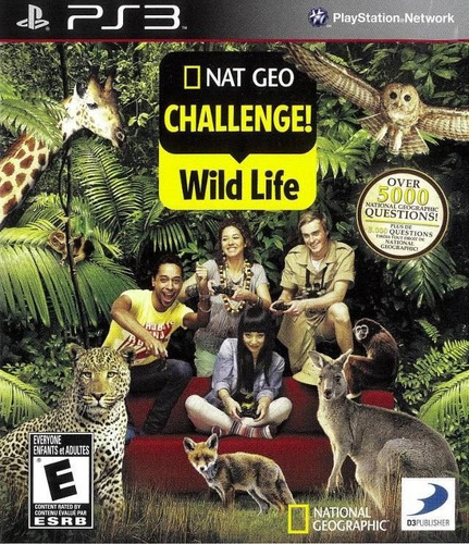 Nat Geo Challenge! Wild Life Ps3 Nuevo Citygame