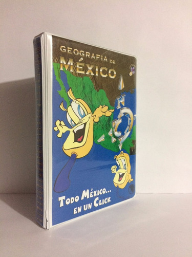 Geografía De México 1 Cdrom Multimedia Interactiva Historia