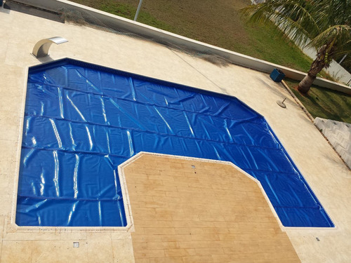 Capa Térmica Piscina 7,50 X 2,50 - 300 Micras - Azul