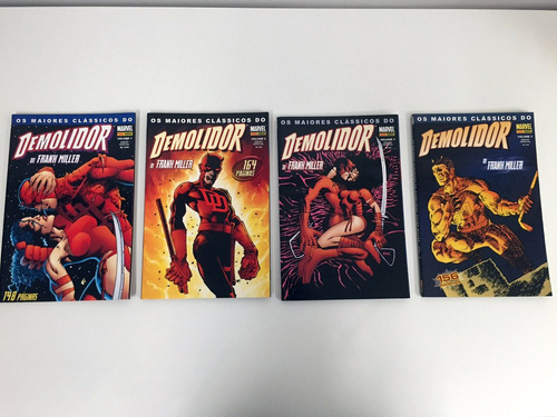 Hqs Maiores Clássicos Demolidor Panini Frank Miller Quadrinhos Série Completa