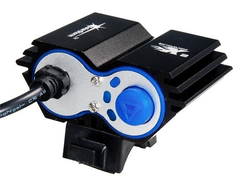 Lampara Bicicleta Solarstorm X2 Recargable 1200 Lumen Reales