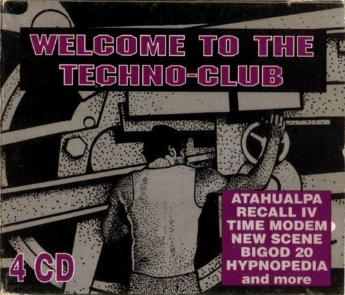 Cd Original Welcome To The Techno Club 4cd Drome Mania Techn