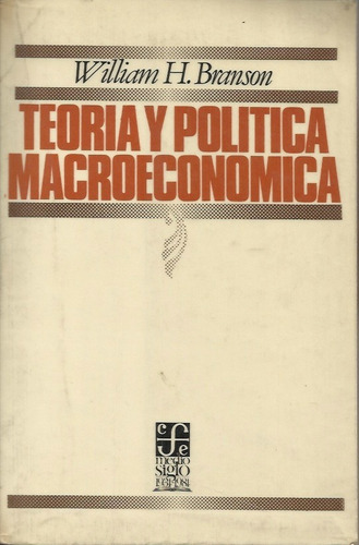 Teoria Y Politica Macroeconomica