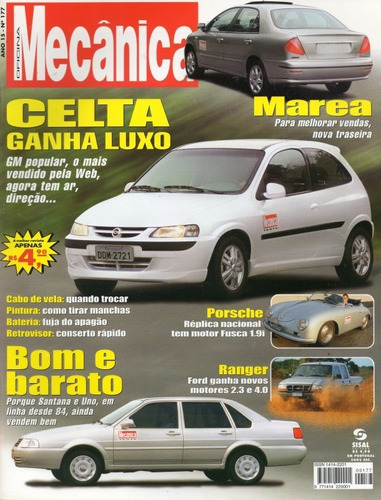 Oficina Mecânica Nº177 Celta Porsche Marea Ranger