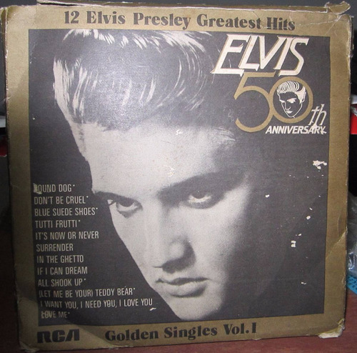 Caja De 6 Discos  45 De Elvis Presley- 1984