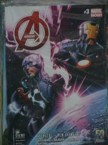 Avengers N° 3 Hickman Y Otros Marvel Nuevo Cerrado 