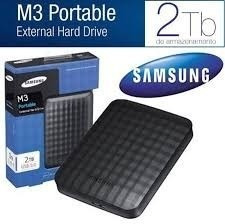 Hd Externo 2tb Usb 3.0 E 2.0 Original Samsung M3 Pc - Mac